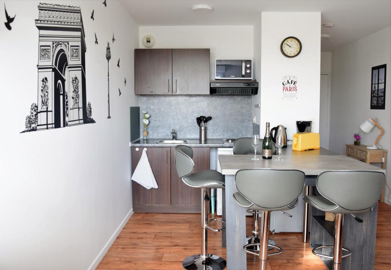 Studio Confort Paris Apartamento Montévrain Exterior foto