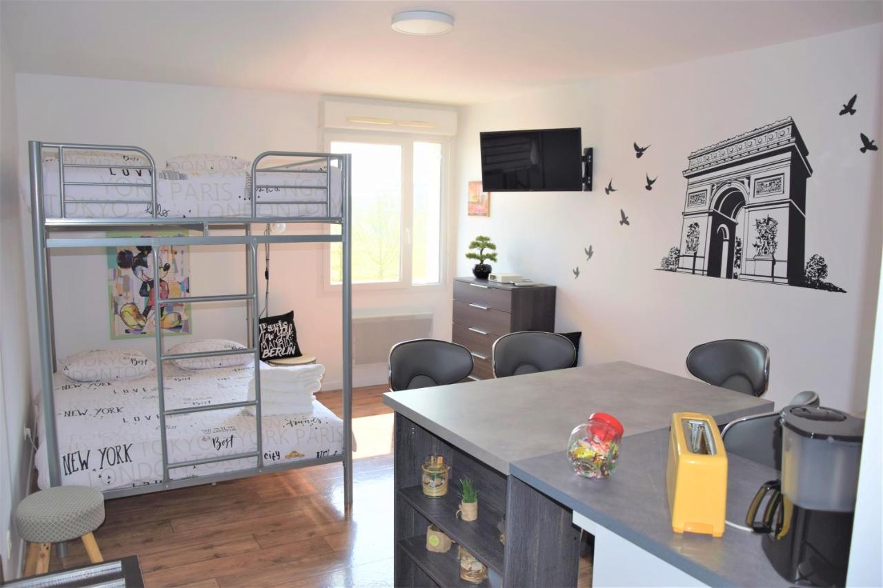 Studio Confort Paris Apartamento Montévrain Exterior foto